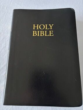 Holy Bible — Black Cover